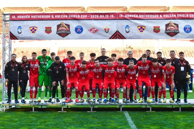 Спартак U15 занял второе место на международном турнире в Будапеште