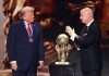 Трамп посетит только финал ЧМ-2026 и вручит трофей Трамп посетит только финал ЧМ-2026 и вручит трофей