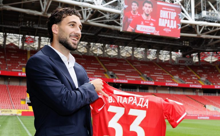 Виктор Парада стал первым новичком «Спартака» этим летом