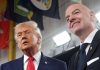 Трампа и Инфантино освистали на церемонии финала ЧМ-2026 Трампа и Инфантино освистали на церемонии финала ЧМ-2026