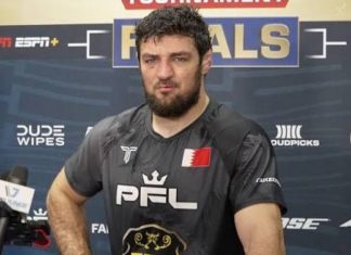 Магомедов выиграл третий бой в PFL Магомедов выиграл третий бой в PFL