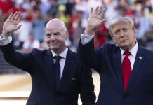 Трамп: не обсуждал с Инфантино идею продажи прав на ЧМ Трамп: не обсуждал с Инфантино идею продажи прав на ЧМ