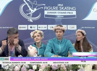 Фефелова и Валов победили на этапе юниорского Гран-при в Сиане Фефелова и Валов победили на этапе юниорского Гран-при в Сиане