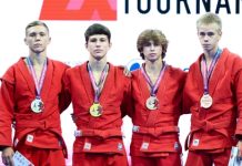 Определились 7 победителей первого дня турнира по самбо Определились 7 победителей первого дня турнира по самбо