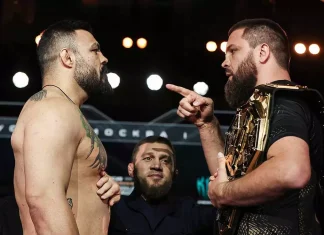 Вахаев нокаутировал Алиакбари и защитил титул ACA Вахаев нокаутировал Алиакбари и защитил титул ACA