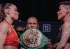 Ферейре завоевала титул WBC после дисквалификации Вейре Ферейре завоевала титул WBC после дисквалификации Вейре