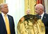 Инфантино попросит администрацию Трампа помочь сохранить пост главы ФИФА Инфантино попросит администрацию Трампа помочь сохранить пост главы ФИФА