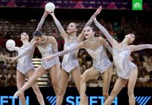 Россиянки выиграли ЧМ-2026 по художественной гимнастике в командном многоборье Россиянки выиграли ЧМ-2026 по художественной гимнастике в командном многоборье