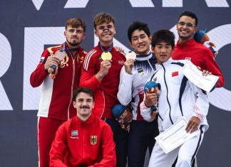 Россияне завоевали командное золото чемпионата мира по пятиборью в Гуйяне Россияне завоевали командное золото чемпионата мира по пятиборью в Гуйяне