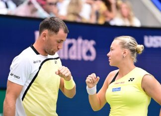 Шнайдер и Рууд вышли в четвертьфинал микста US Open Шнайдер и Рууд вышли в четвертьфинал микста US Open