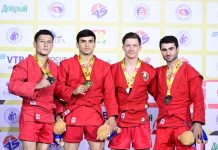 Победители первого дня Кубка мира по самбо Победители первого дня Кубка мира по самбо