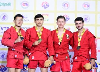 Победители первого дня Кубка мира по самбо Победители первого дня Кубка мира по самбо