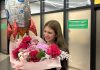Игнатову красиво встретили в Шереметьево после турнира в Токио Игнатову красиво встретили в Шереметьево после турнира в Токио