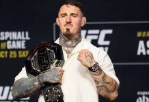 Том Аспинэлл отказался от титула UFC из-за травмы глаза Том Аспинэлл отказался от титула UFC из-за травмы глаза
