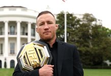 Джастин Гейджи уклонился от вопроса о бое Джастин Гейджи уклонился от вопроса о бое