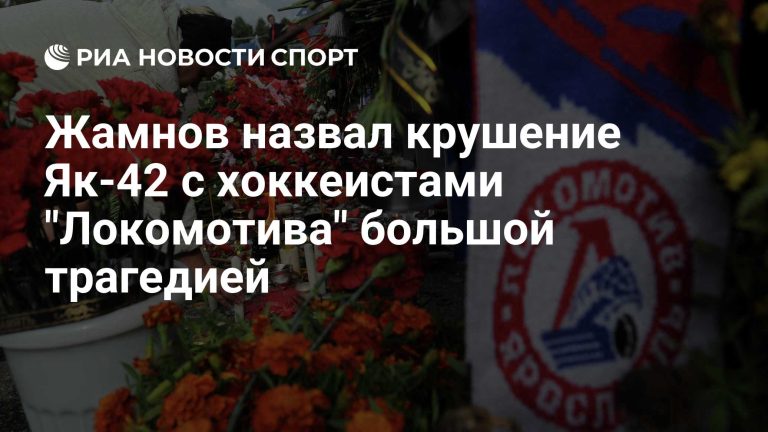 Жамнов назвал трагедией крушение самолета с «Локомотивом»