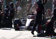 Хаас F1 впервые набрала очки двумя машинами в сезоне Хаас F1 впервые набрала очки двумя машинами в сезоне