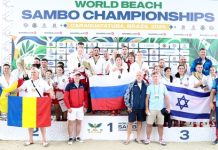 Россия выиграла командный чемпионат мира по пляжному самбо Россия выиграла командный чемпионат мира по пляжному самбо