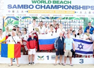 Россия выиграла командный чемпионат мира по пляжному самбо Россия выиграла командный чемпионат мира по пляжному самбо