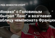 «Монако» с Головиным возглавил чемпионат Франции «Монако» с Головиным возглавил чемпионат Франции