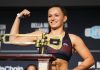 Бланчфилд заранее прибыла в Эдмонтон перед боем на турнире UFC Бланчфилд заранее прибыла в Эдмонтон перед боем на турнире UFC
