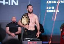 Абдулвахабов победил Тибау решением судей на АСА 208 Абдулвахабов победил Тибау решением судей на АСА 208