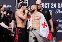 Пётр Ян победил Мераба Двалишвили на UFC 333 Пётр Ян победил Мераба Двалишвили на UFC 333