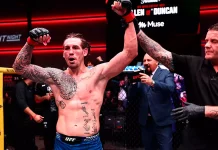 Аллен обошёл Пайфера в рейтинге UFC Аллен обошёл Пайфера в рейтинге UFC