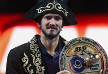 Медведев защитил титул на турнире ATP-250 в Алматы Медведев защитил титул на турнире ATP-250 в Алматы