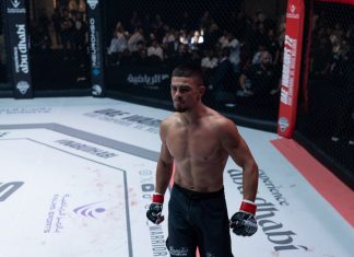 Чопуров впервые проиграл в карьере на турнире UFC в Абу-Даби Чопуров впервые проиграл в карьере на турнире UFC в Абу-Даби
